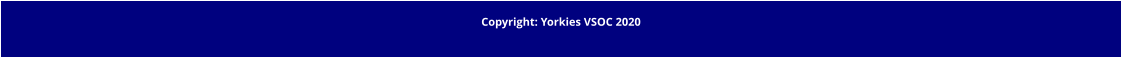 Copyright: Yorkies VSOC 2020